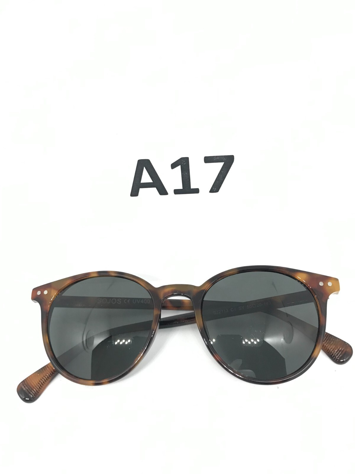 SOJOS SJ2113 C1 cy Tortoise Brown Polarized Sunglasses 50-20
