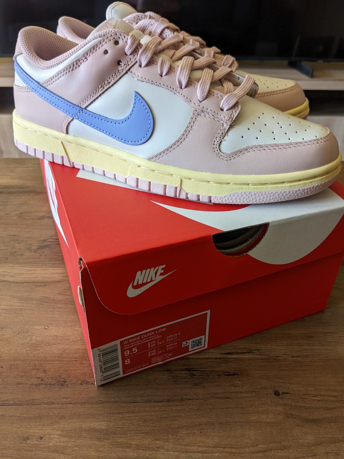 Nike Dunk Low ピンク US 9.5 Size 9.5W - Nike Dunk Low Pink Oxford 2022 | eBay