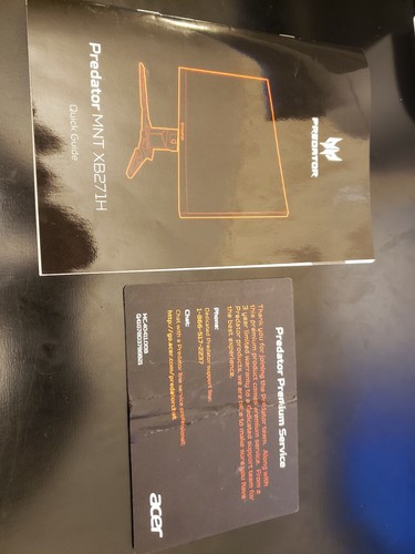 Acer Predator XB271H 27