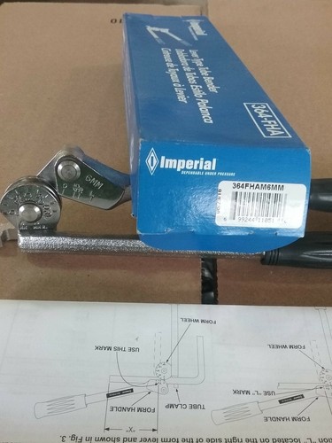 IMPERIAL EASTMAN LEVER TYPE TUBE BENDER 364FHAM-6MM    #4