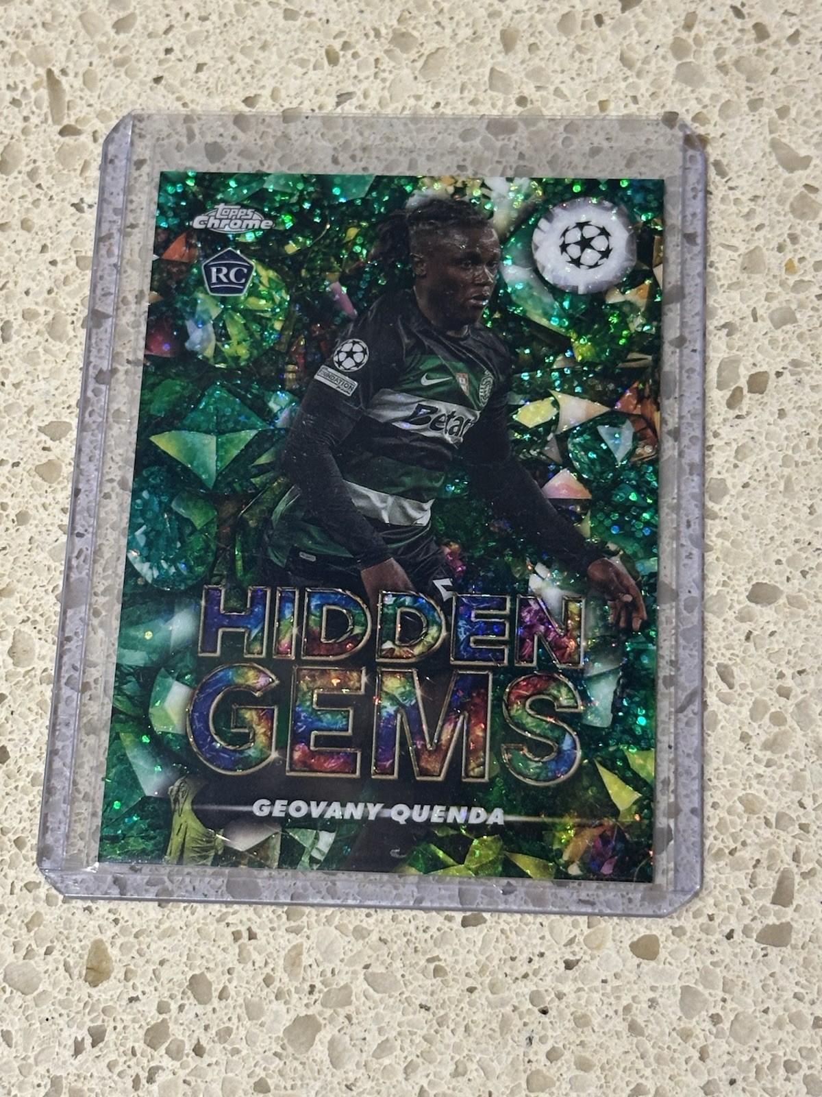 2024-25 Topps Finest Geovany Quenda Hidden Gems Rookie RC HG-9