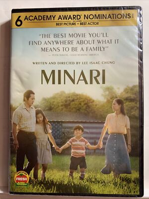 Minari (DVD, 2020) Brand New Factory Sealed