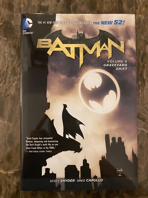 Batman Vol 6 Graveyard Shift DC Comics Snyder HC Hardcover Graphic NM