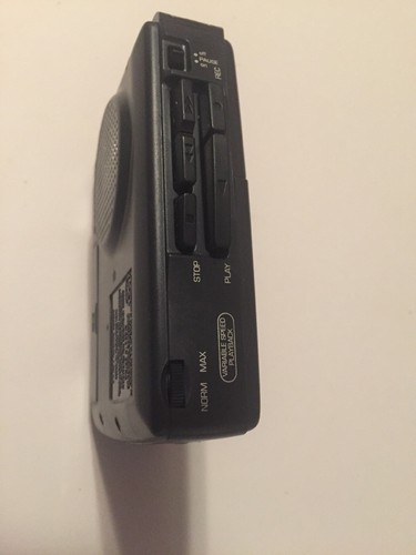 GE 3-5367A  Cassette Voice Recorder Variable Speed Playback Free Shipping