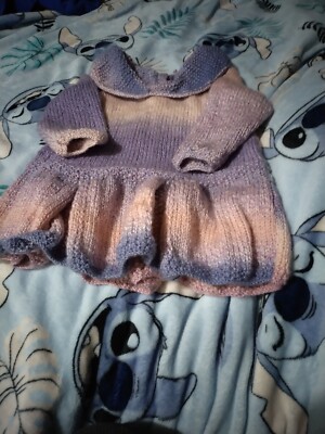Hand Knitted Baby Sets,Dress,2-3years(DK)