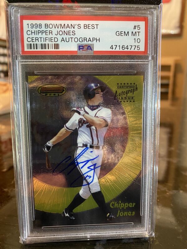 1996 Topps #177 Chipper Jones Atlanta Braves Baseball NM-MT