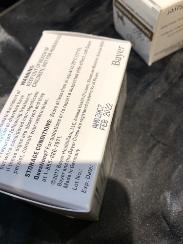 Bayer Expert Care Tapeworm Dewormer for Cats (3 Tablets) “FREE-SHIPPING”