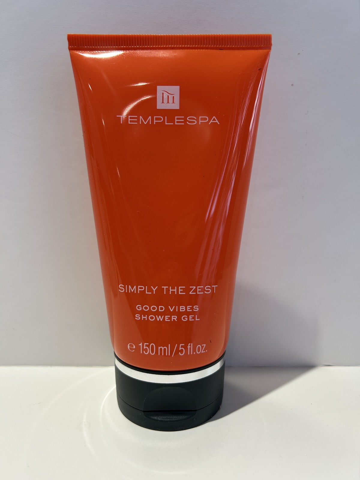 Temple Spa Simply The Zest Shower Gel 150ml Citrus Body Wash Vegan