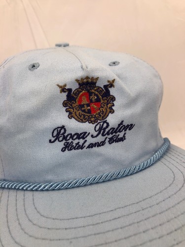 Vintage Boca Raton Resort and Club Golf Hat  Rare Made In USA Texace Brand