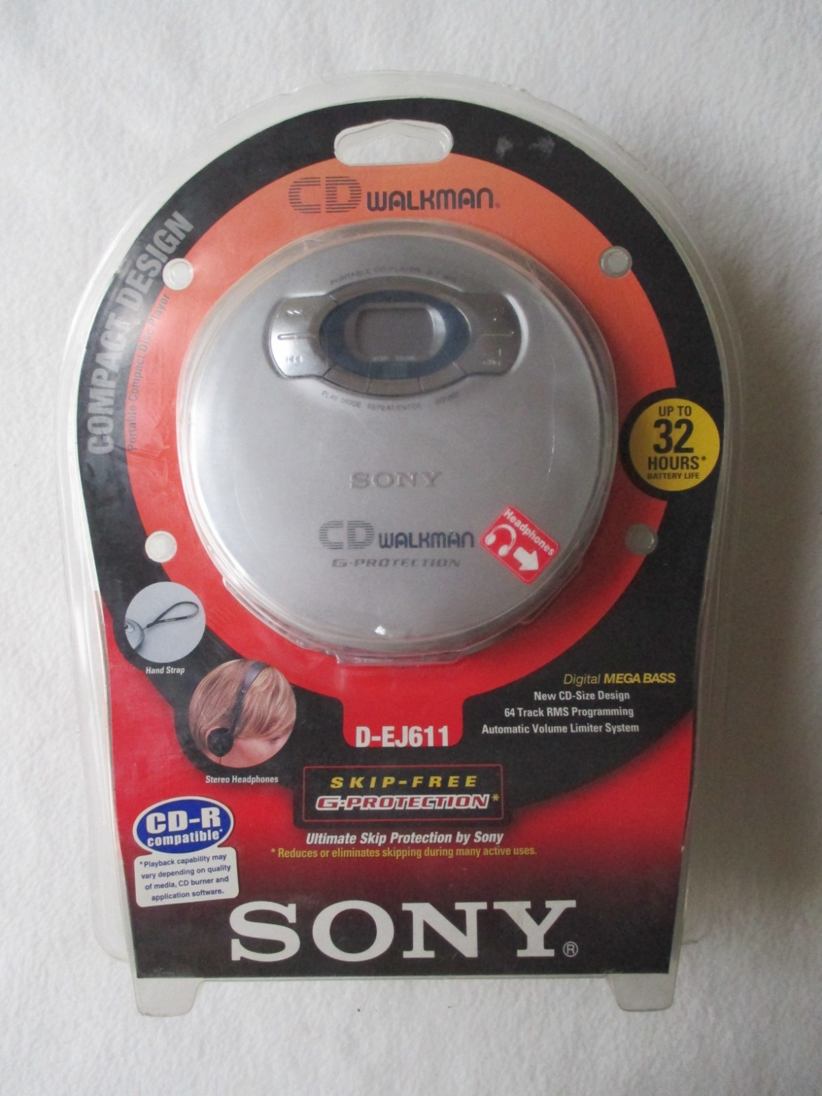 Sealed SONY CD Walkman D-EJ611 | eBay