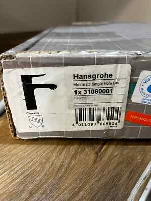 Hansgrohe 31080001 Metris Single Hole 1-Handle Low-Arc Bathroom Faucet *READ*