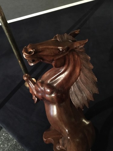 Horse - Wood Sculpture