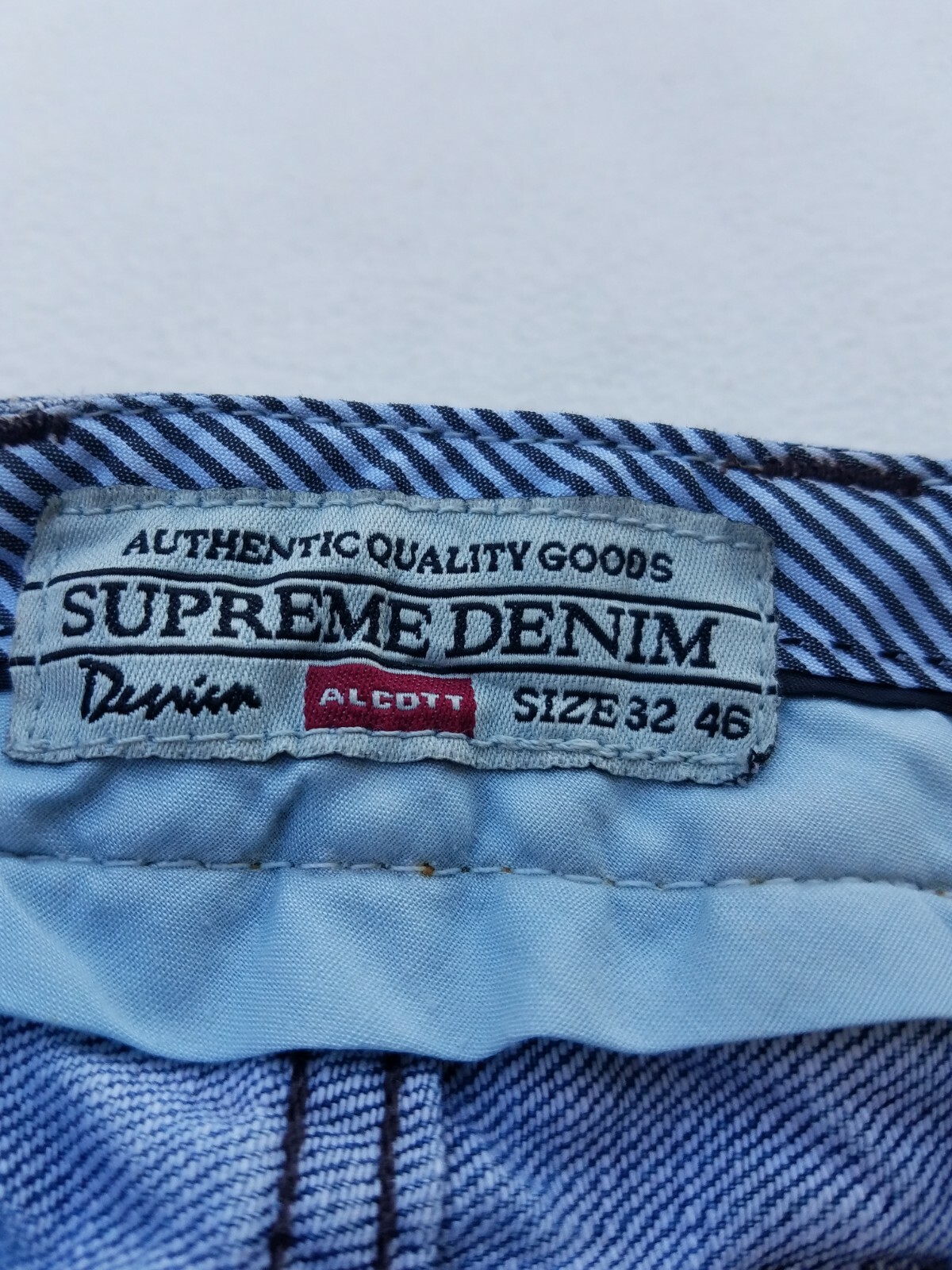 Джинсы Alcott Supreme Men's Blue 