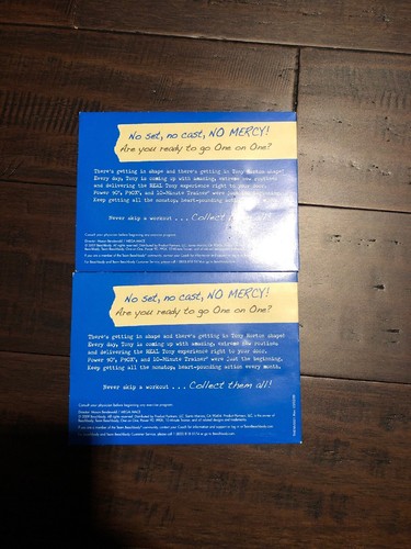 Beachbody Tony Horton One On One 2 Dvd Set.#1-Yoga..#2-30-15 Routine.       P90x