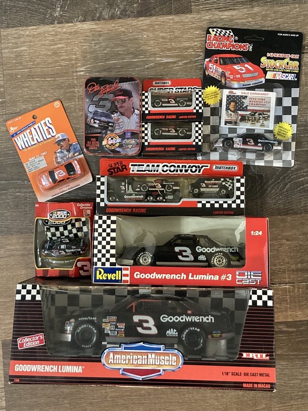 デイル・アーンハート 3点セット モンテカルロ 1996 モノグラム ステッカー NASCAR Dale Earnhardt SR Number #3 VTG 3