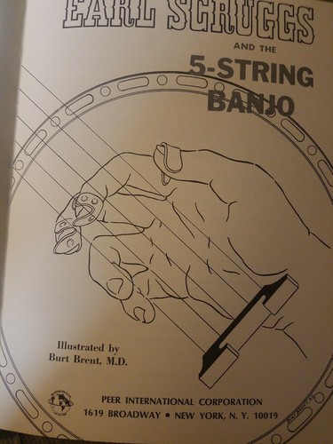 Earl Scruggs and the 5-String Banjo Instruction Book 1968