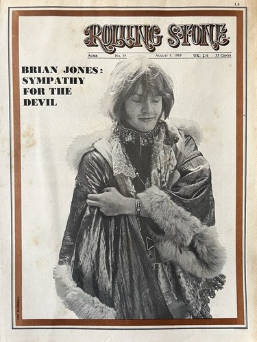 ROLLING STONE誌(1969年) 1969 Rolling Stone Covers