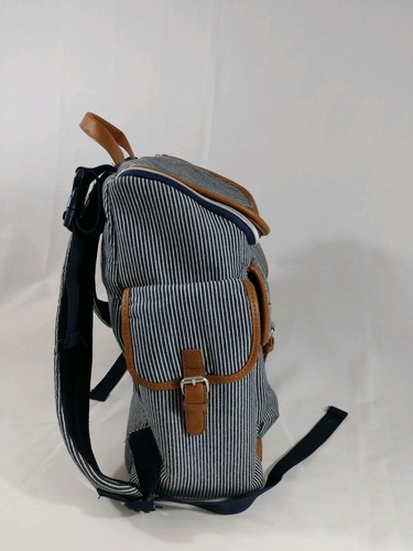CARTERS Baby Go Ticking Stripe Diaperbag Backpack