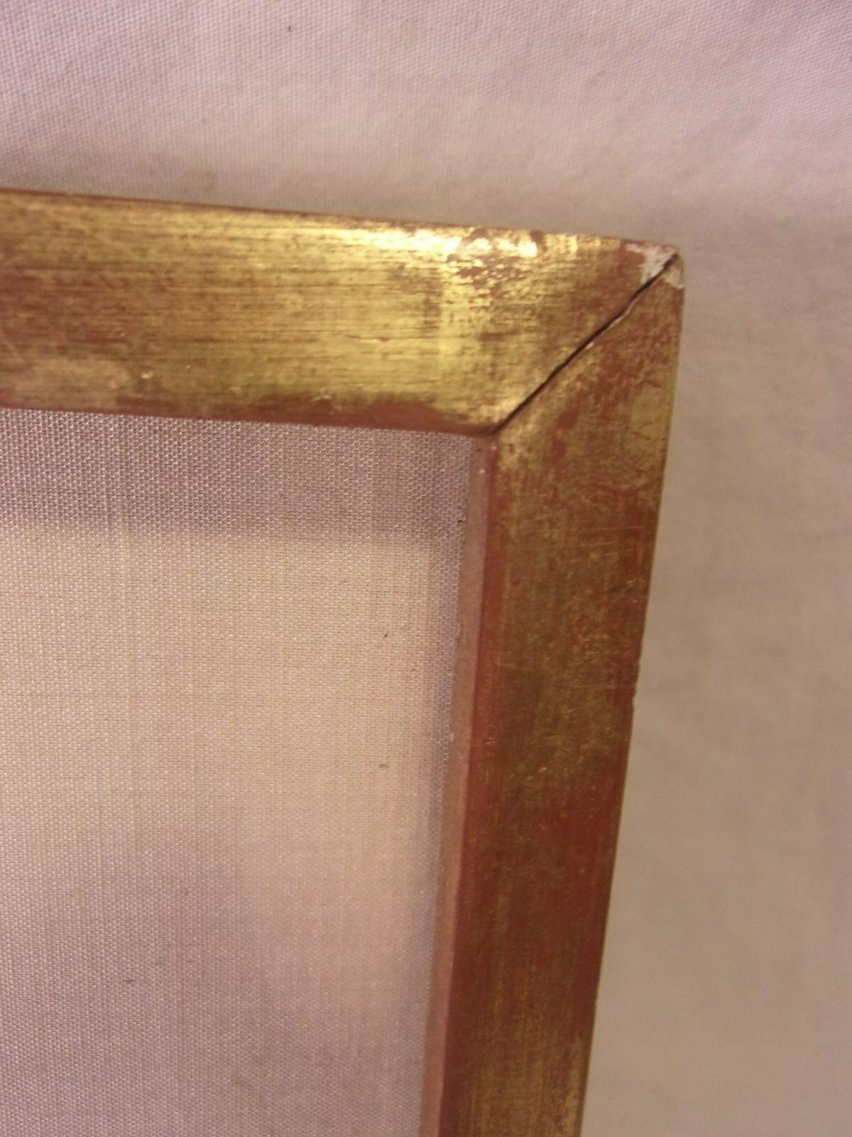 Vintage mid century family portrait 13x15 holds 12 1/2 x 14 1/2 molding 1 1/2