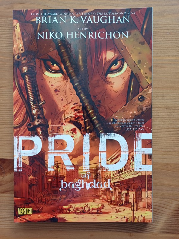 Comic: Pride Of Baghdad, Vertigo Comics, Auf Englisch, Zustand Neu!