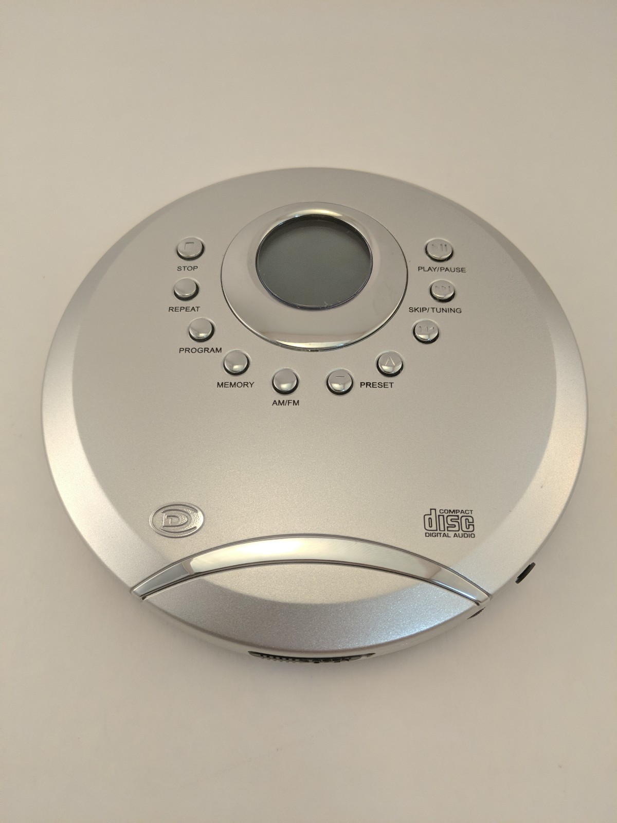 Durabrand CD-915 Portable CD Player Discman AM/FM Digital Radio ESP Plus