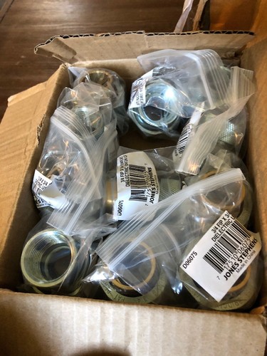 216 QTY! JONES STEPHENS D06075 3/4 FIP X 3/4 SWEAT DIELECTRIC UNION LF HUGE LOT