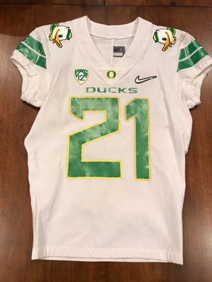 oregon ducks team issued jersey