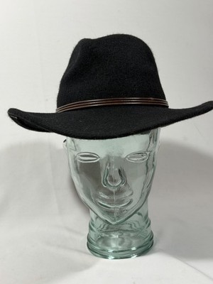 Brixton Mesa Fedora Hat Black Wool Felt Mens One Size Classic