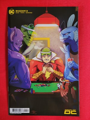Shazam! #2- CVR E Megan Huang 1:50 Variant, Mark Waid, DC Comics, 2023! VF/NM