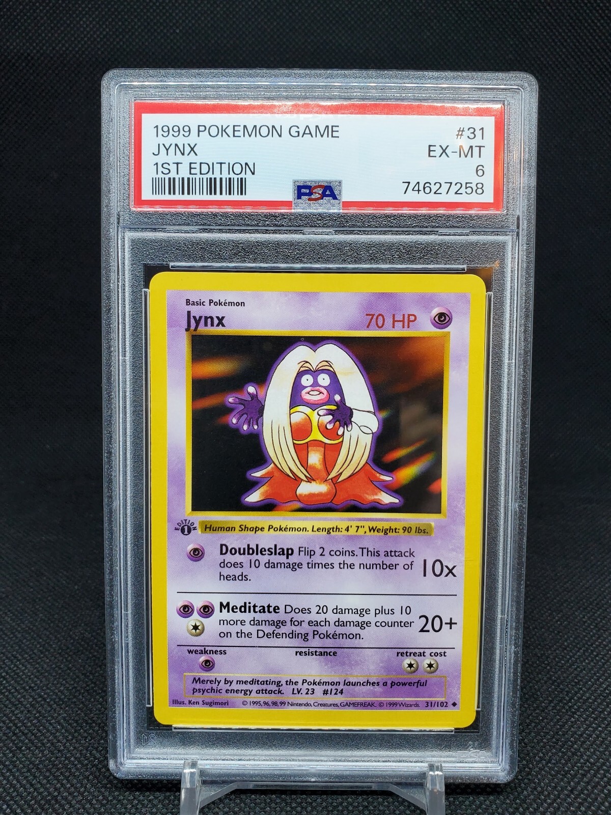 Jynx 英語版 1st edition shadow less Jynx [Shadowless] #31 Prices | Pokemon Base Set | Pokemon Cards