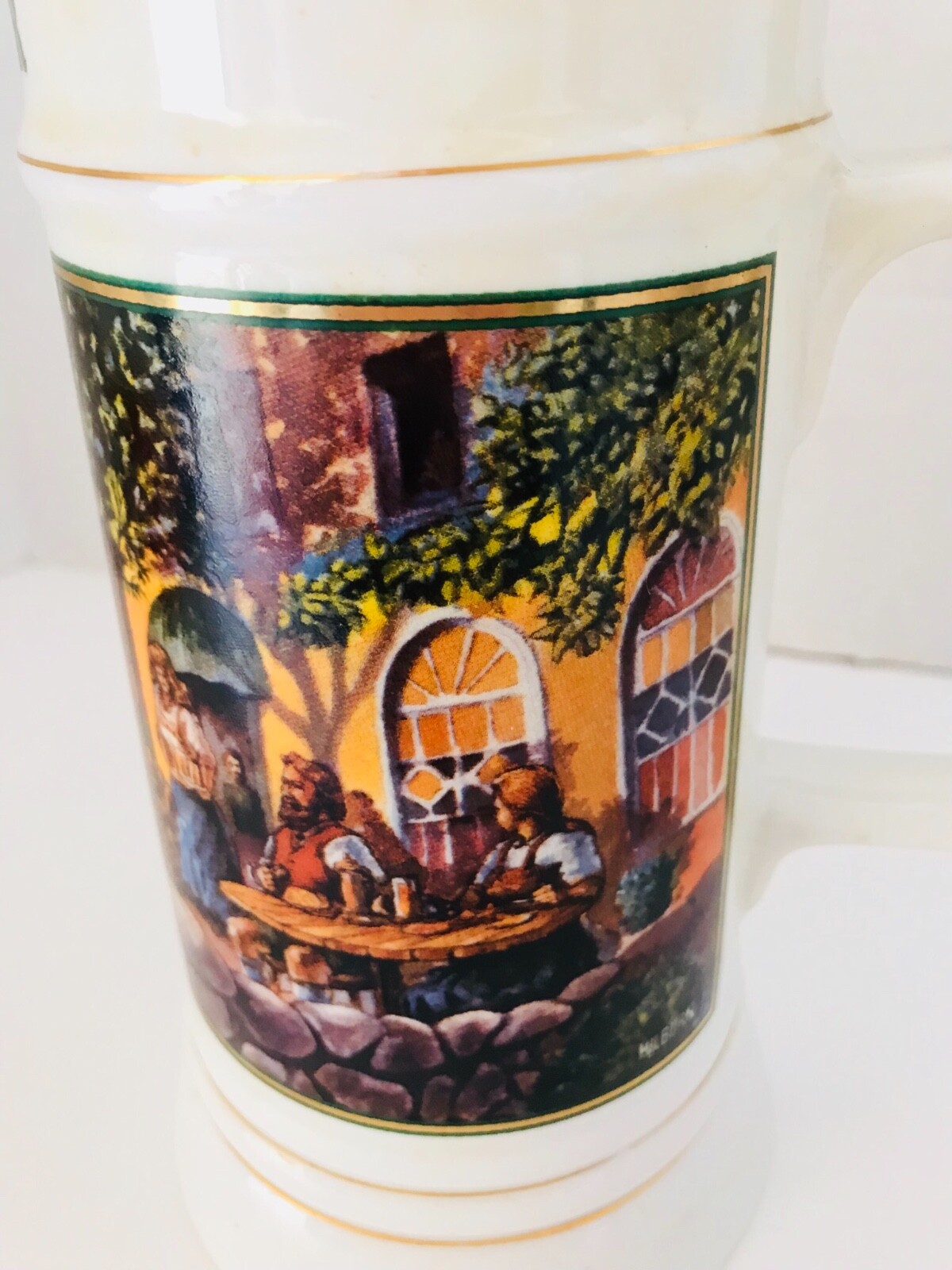 LMAS ~ Clausthaler Oktoberfest Stein Collectors Edition w Lid