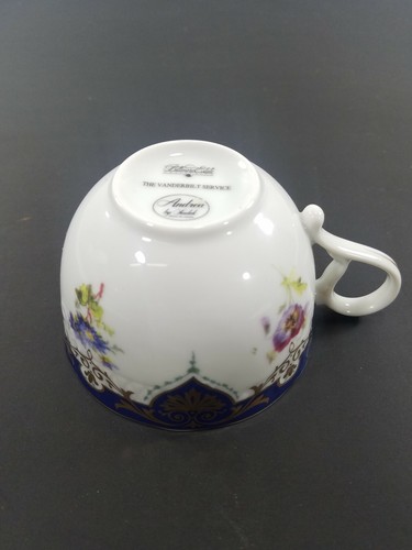 Andrea By Sadek Biltmore Estate Vanderbilt Collection Tea Cup and Saucer