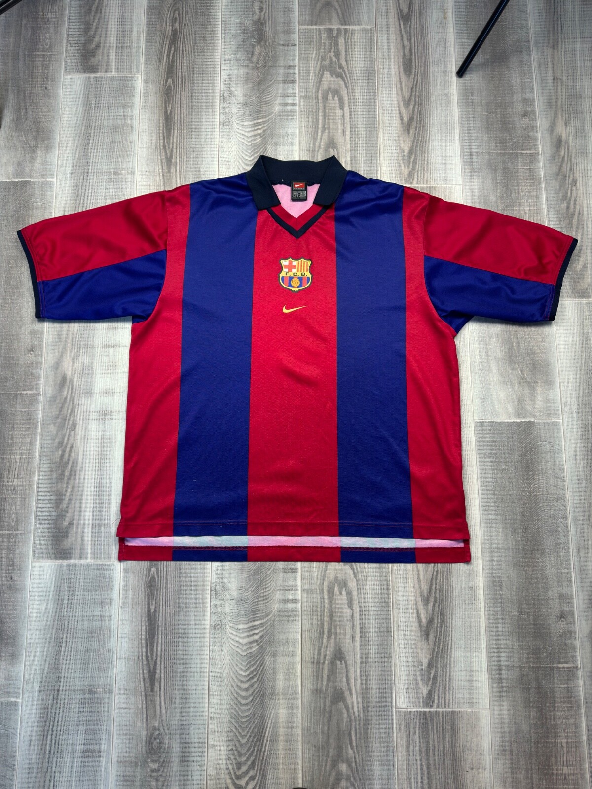 NIKE　2000〜2001 FCバルセロナ　ユニフォーム Barcelona 2000/01 Home Football Soccer Jersey Nike Authentic