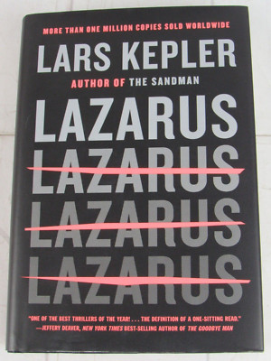 Lazarus: A novel, Lars Kepler, Hardcover