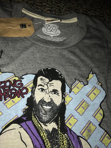 WWE Razor Ramon Gray Homage Brand Shirt XL $32