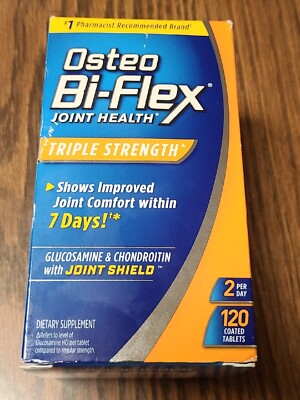 Osteo Bi-Flex TripleStrength Joint Support Glucosamine & Chondroitin 120 Tablets