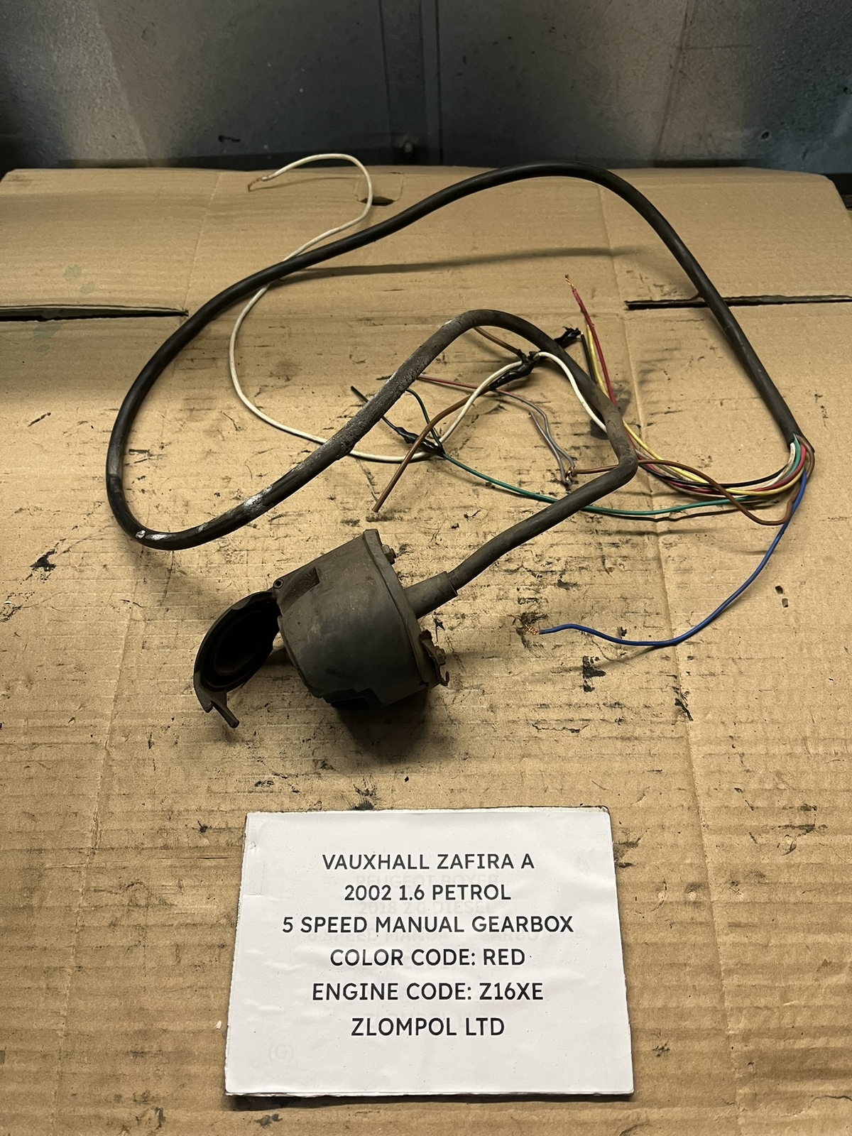 Vauxhall Zafira A 2002 - Tow Bar Wiring Connector Socket
