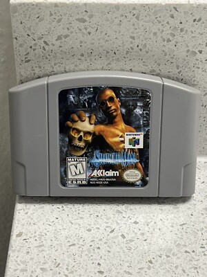 Shadow Man (Nintendo 64, 1999) N64 Authentic Cartridge