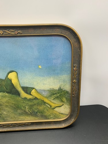 Vintage Picture Frame And Art