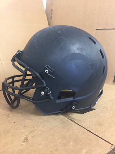 USED XENITH X2 YOUTH FOOTBALL HELMET - LARGE - FLAT BLACK
