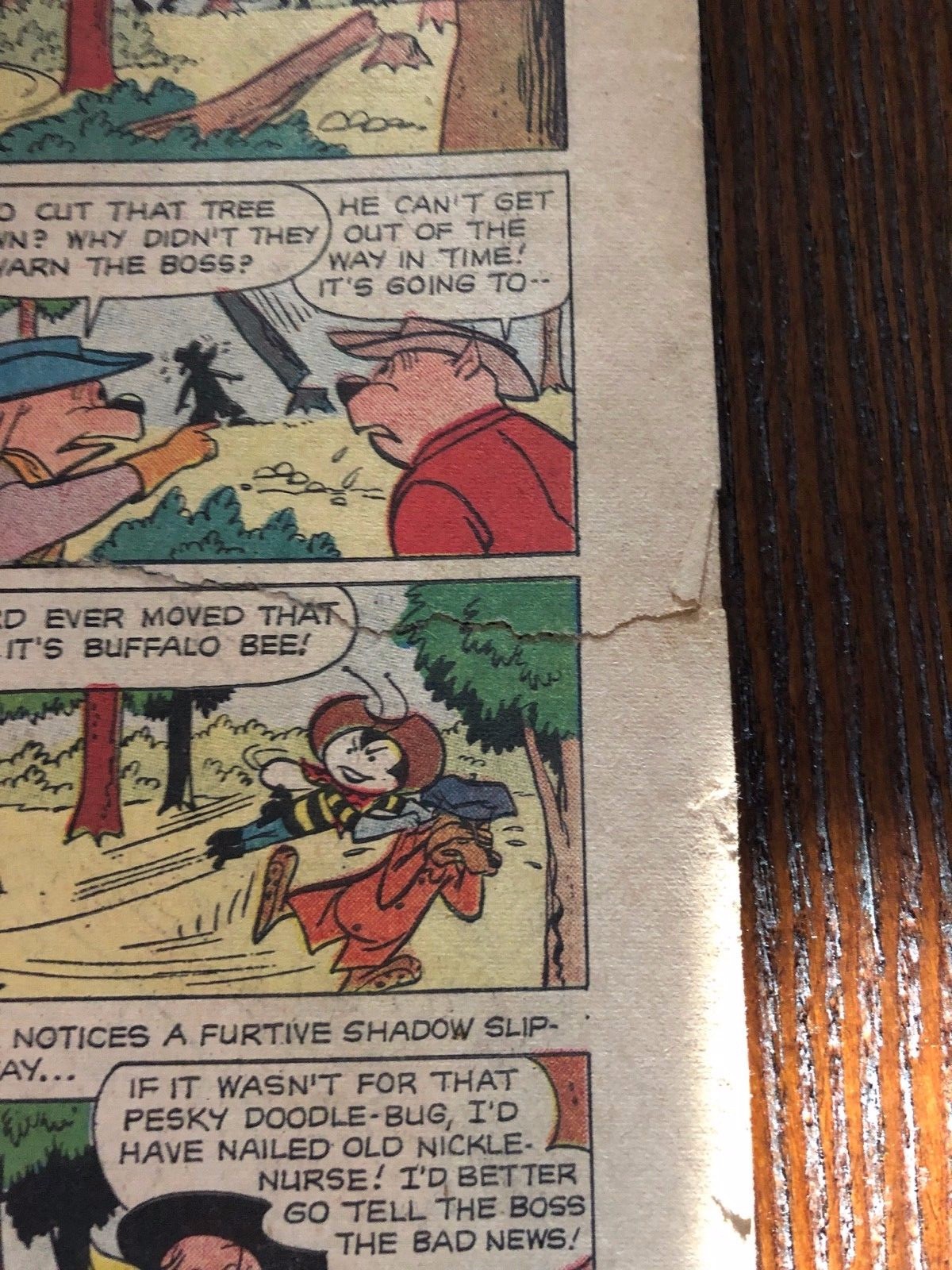 Buffalo Bee- Dell Four Color Comic- #1002 Free Shipping