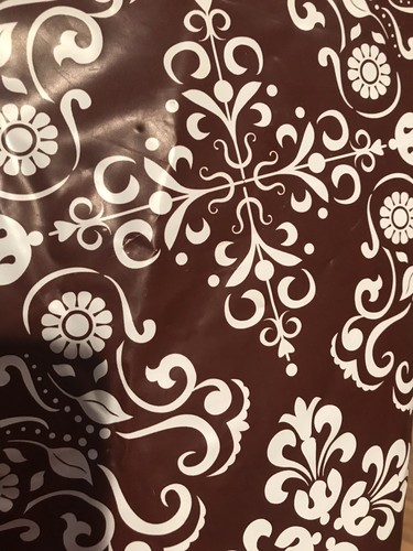 Booginhead Splat Mat Under High Chair Floor Cover Waterproof Brown Baby