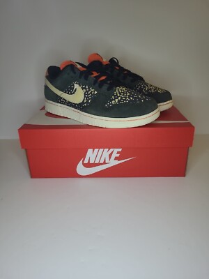 Nike Dunk Low Retro Rainbow Trout 2023 Men's Sz 10 Sequoia Alabaster FN7523-300