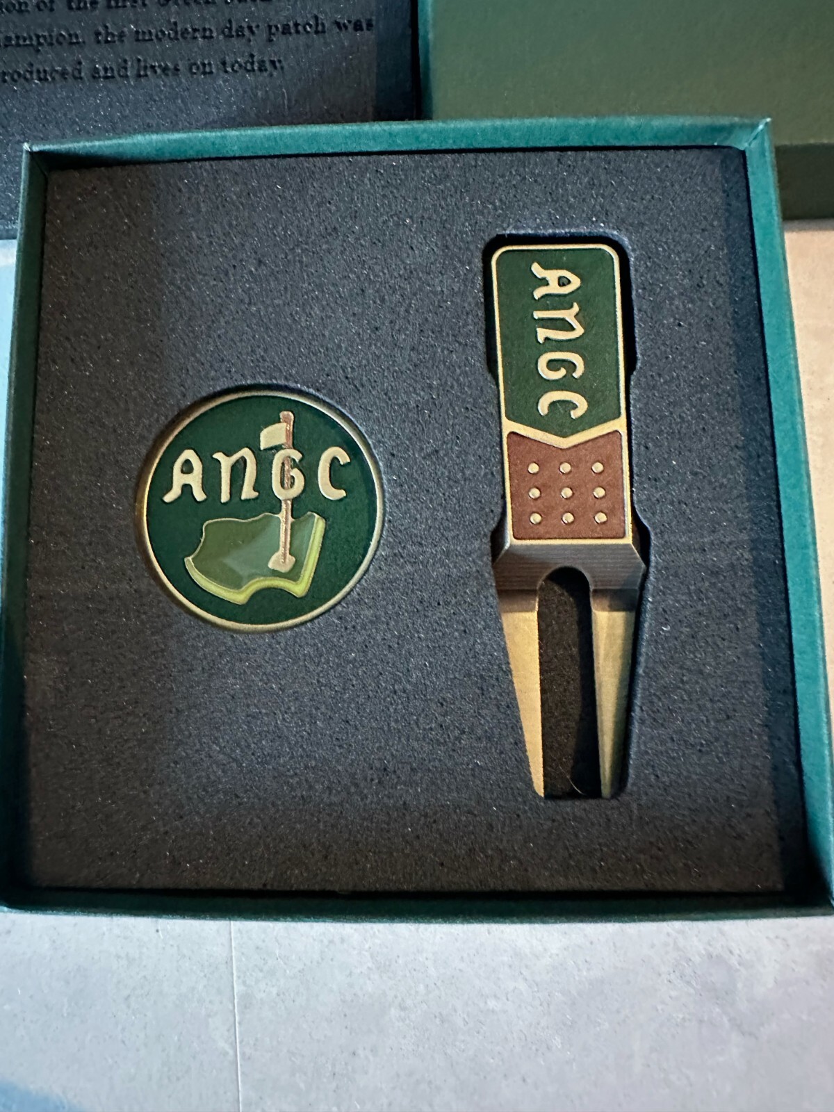 Augusta National Divot Tool Box Members Only Hand Made by Augusta National Divot Tool Box Members Only Hand Made by