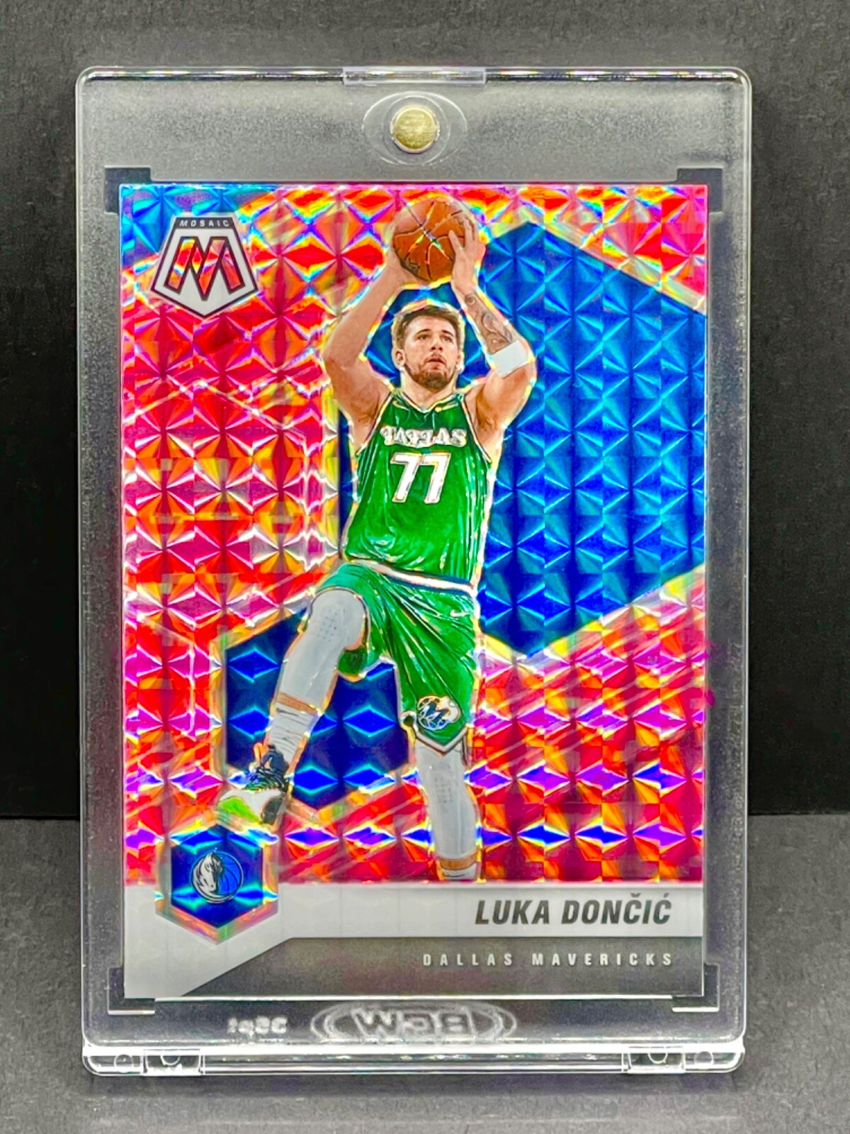 その他 2020 Prizm Mosaic Luka Doncic NBA PSA 10 Luka Doncic RARE PINK REFRACTOR PRIZM INVESTMENT CARD SSP