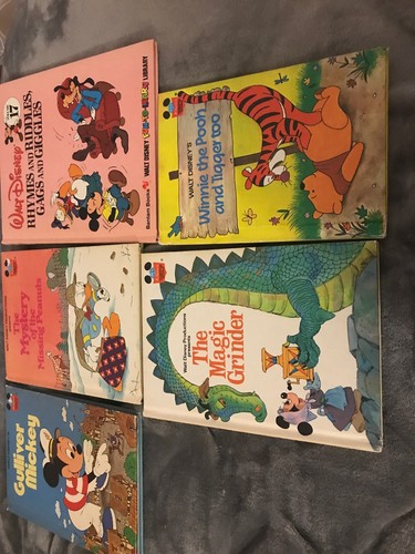 Vintage Disney Hardcover Books