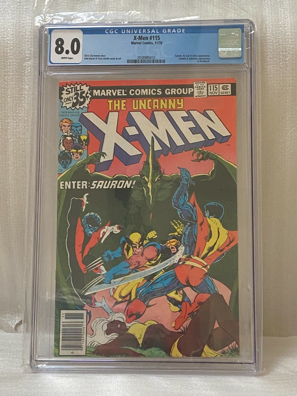 【けん】 X-MEN GO! sp X-MEN #115 CGC Graded | eBay