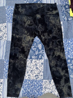 Lululemon Align High-Rise Pant 28''Diamond Dye Graphite Grey Bronze Green