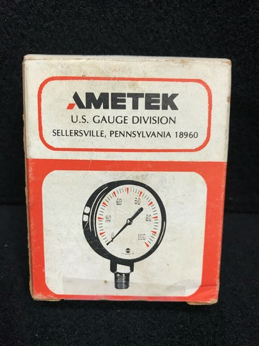 AMATEK Air Pressure Gauge 60 PSI compressor / tool / diesel