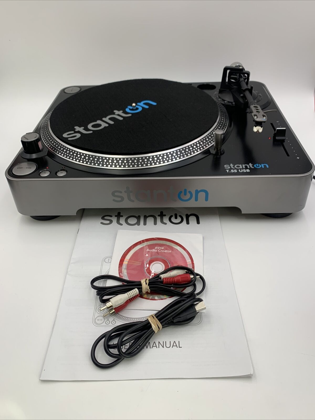 Stanton/スタントン T.55 USB ターンテーブル/レコードプレイヤー Stanton/ターンテーブル/T.55 USB -DJ機材アナログレコード専門
